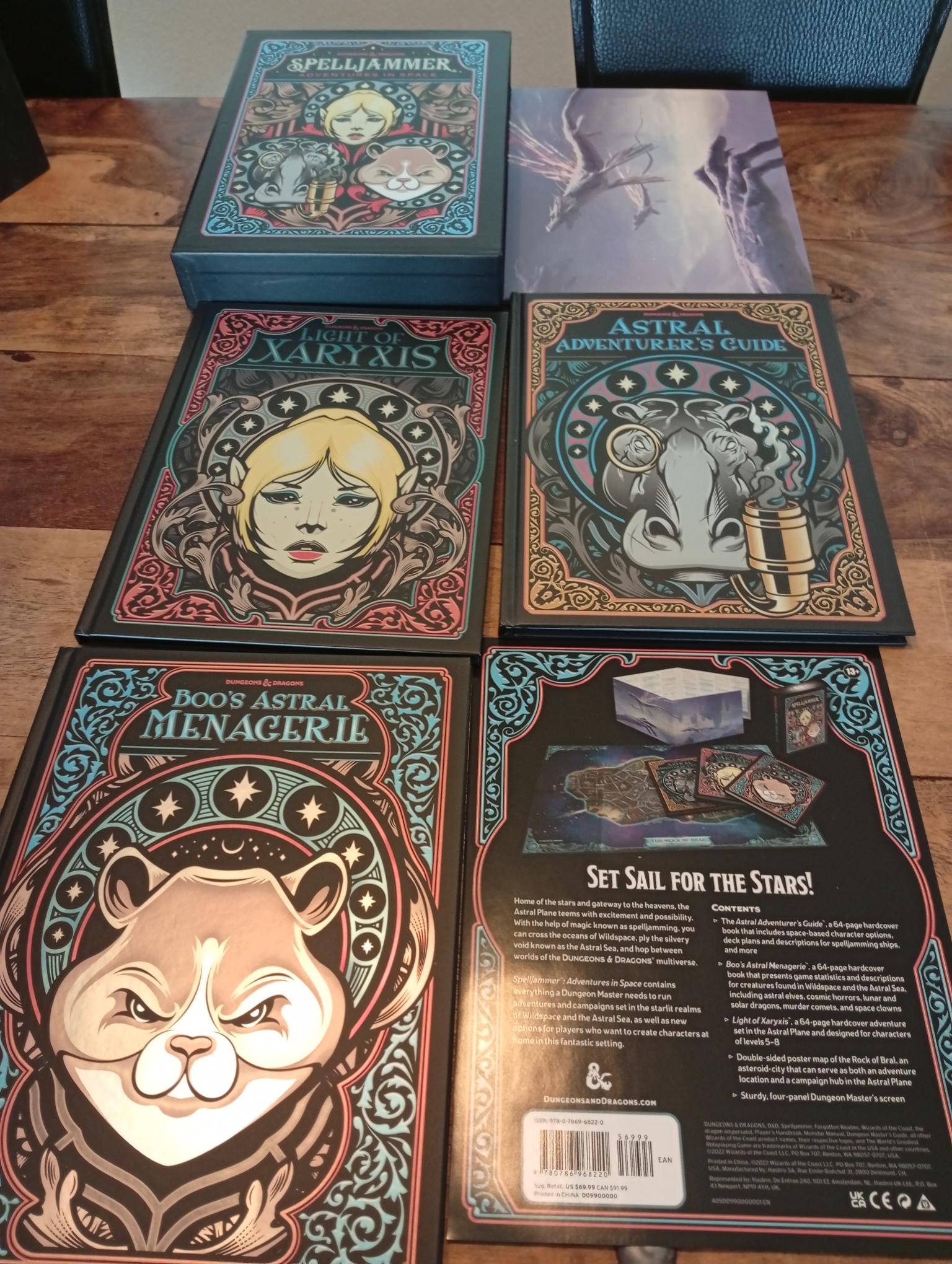 Spelljammer Adventures in Space Limited Edition Box Set Wizards of the Coast 2022 - AllRoleplaying.com
