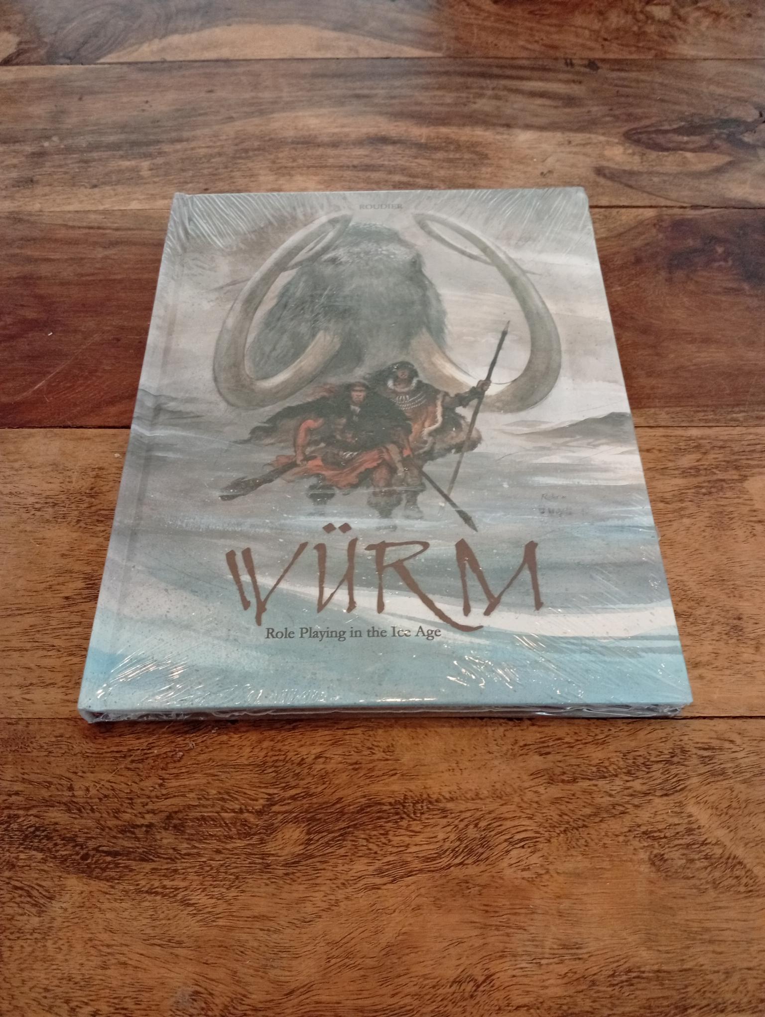 Würm Role Playing in the Ice Age Hardcover Nocturnal 2019 - AllRoleplaying.com
