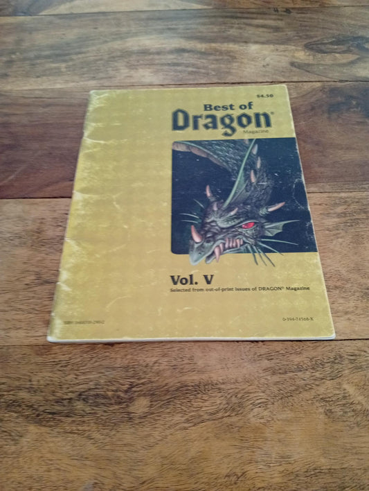 Best of Dragon Magazine Vol. V TSR May 1986 - AllRoleplaying.com