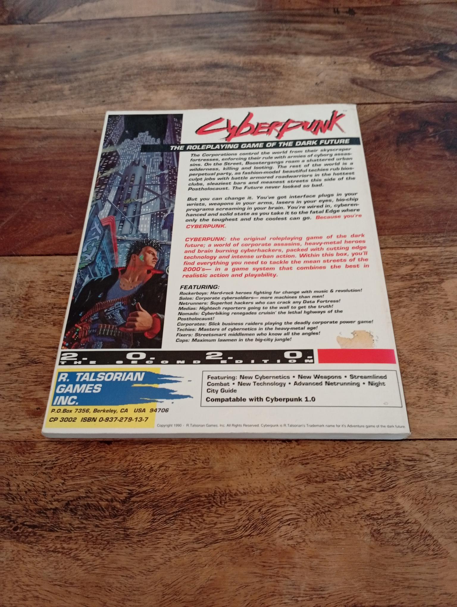 Cyberpunk 2020 2nd Ed R. Talsorian 1991 - AllRoleplaying.com