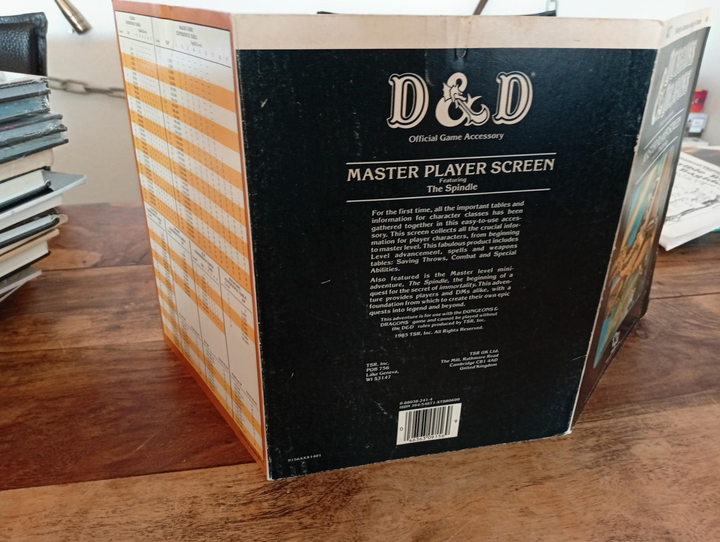 AC7 Master Player Screen TSR 9156 AD&D 1985 - AllRoleplaying.com