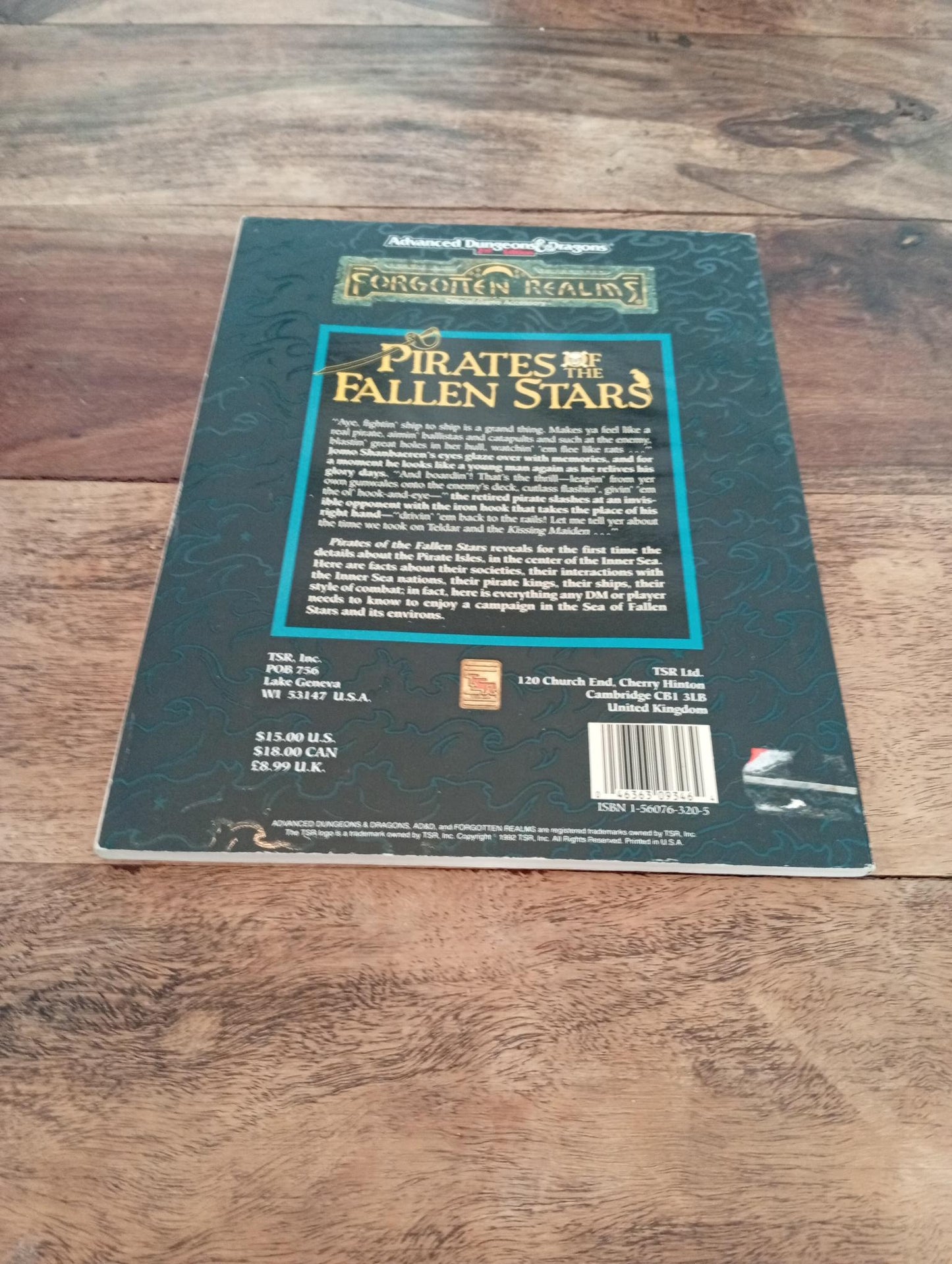 Forgotten Realms Pirates of the Fallen Stars TSR 9346 AD&D 1992 - AllRoleplaying.com