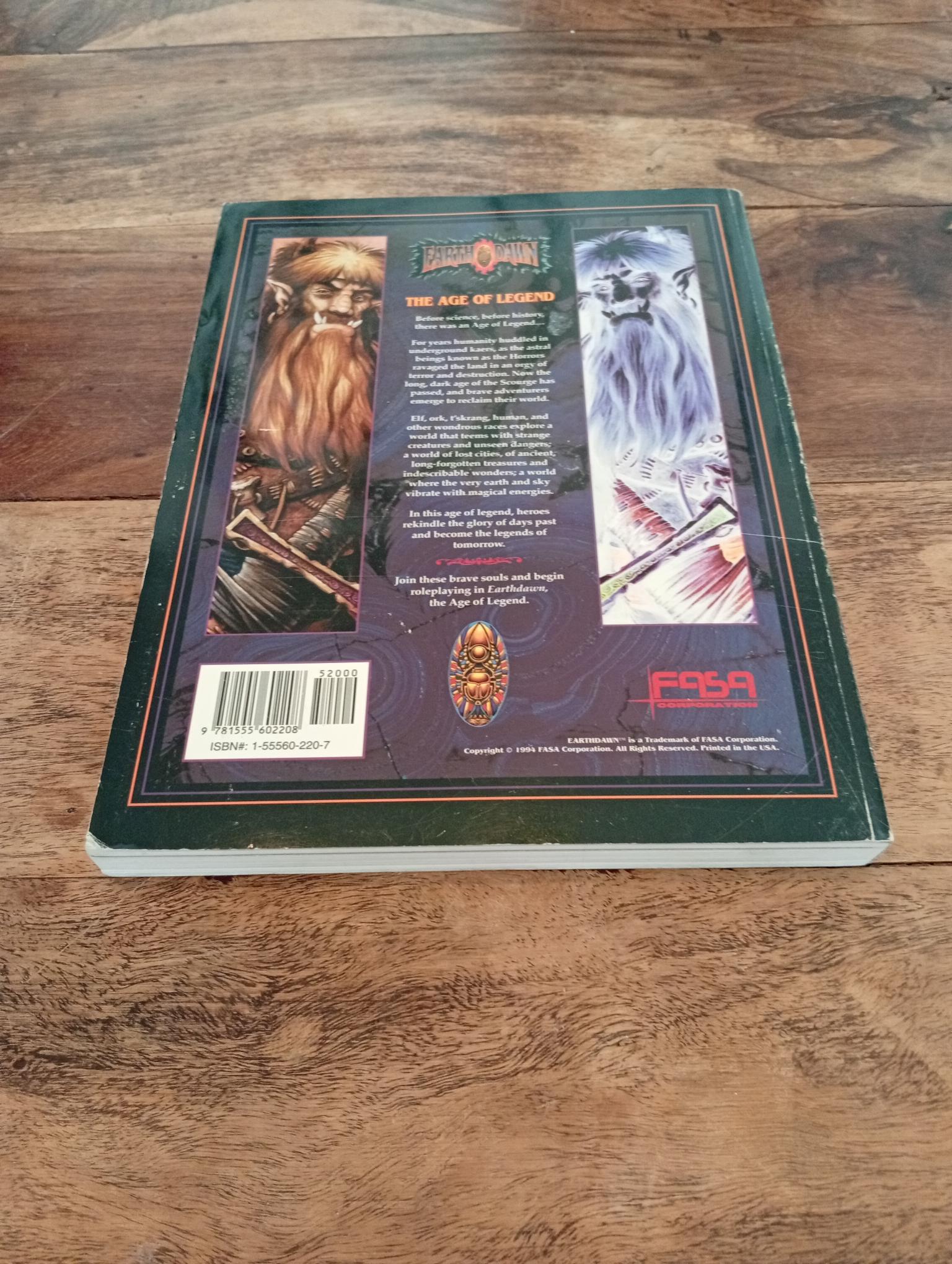 Earthdawn Core 1st Ed FASA 1993 - AllRoleplaying.com