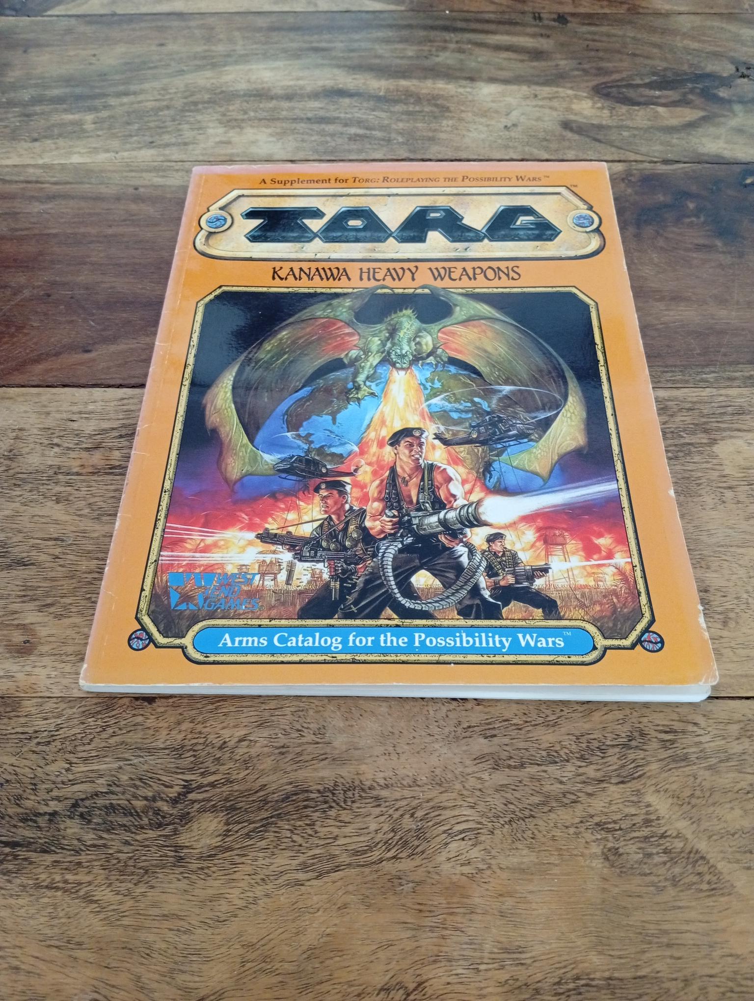 Torg Kanawa Heavy Weapons West End Games 1991 - AllRoleplaying.com