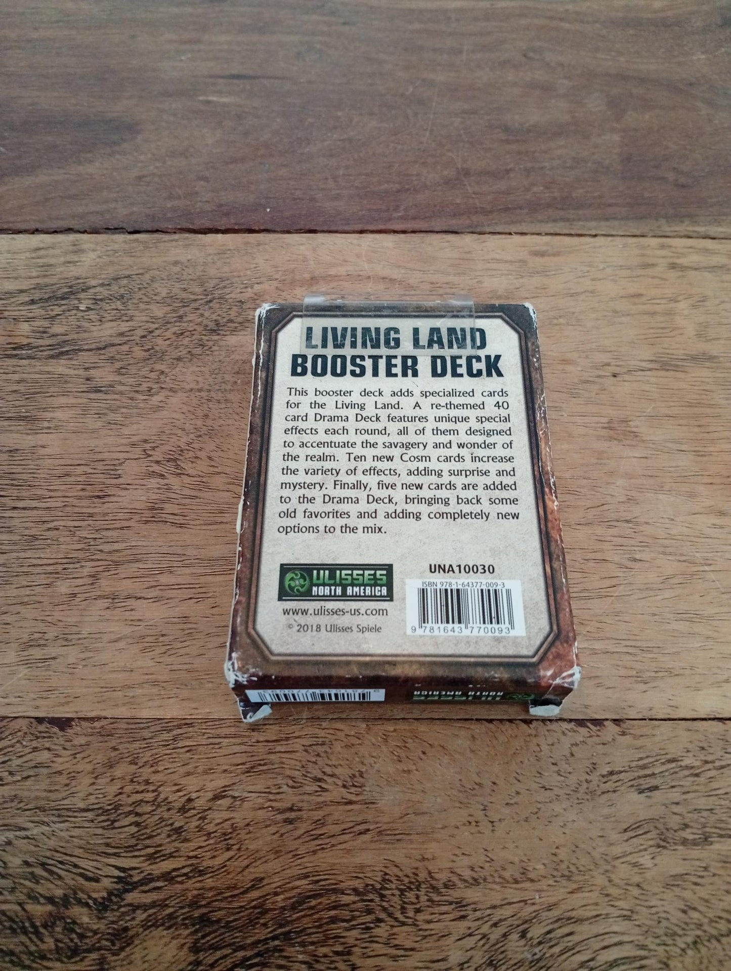 Torg Eternity Living Land Booster Deck Ulisses Spiele 2019 - AllRoleplaying.com