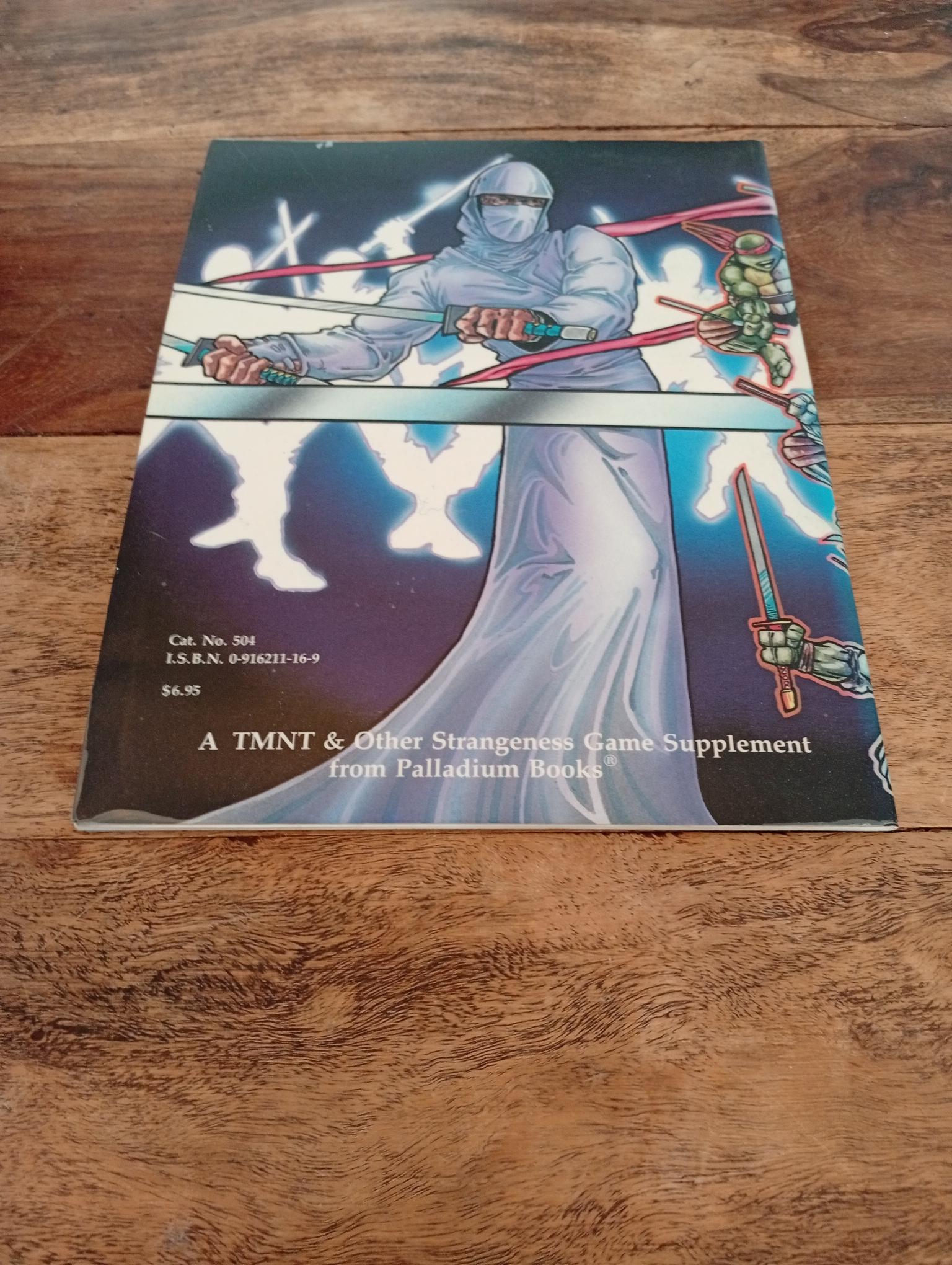 Teenage Mutant Ninja Turtles Adventures Palladium 1988 - AllRoleplaying.com