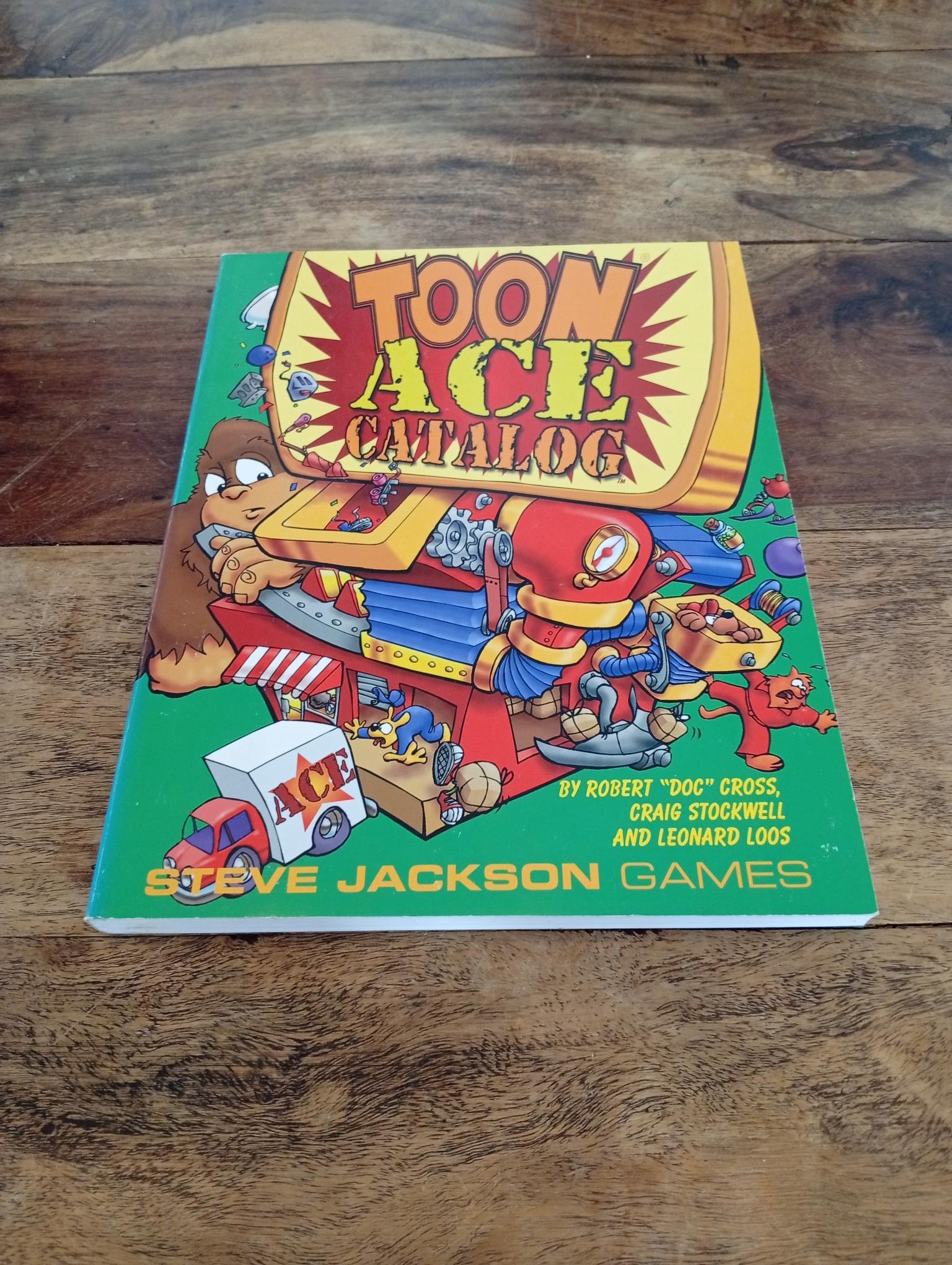 Toon Ace Catalog Steve Jackson Games 1994 - AllRoleplaying.com