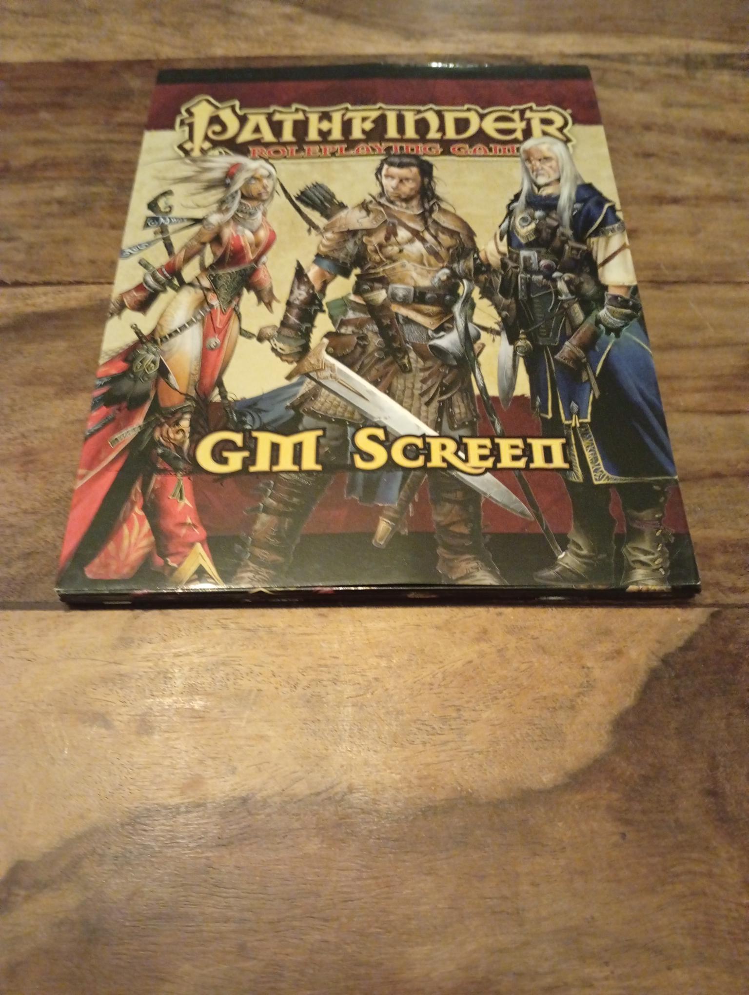 Pathfinder GM Screen Paizo Publishing 2009 - AllRoleplaying.com