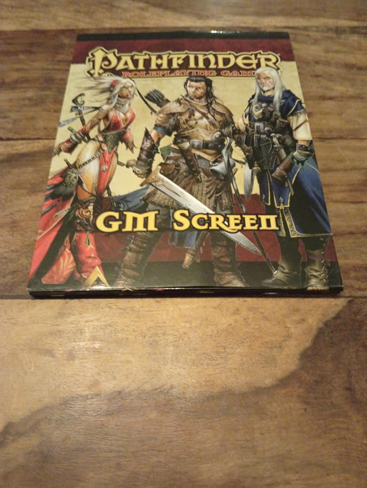 Pathfinder GM Screen Paizo Publishing 2009 - AllRoleplaying.com