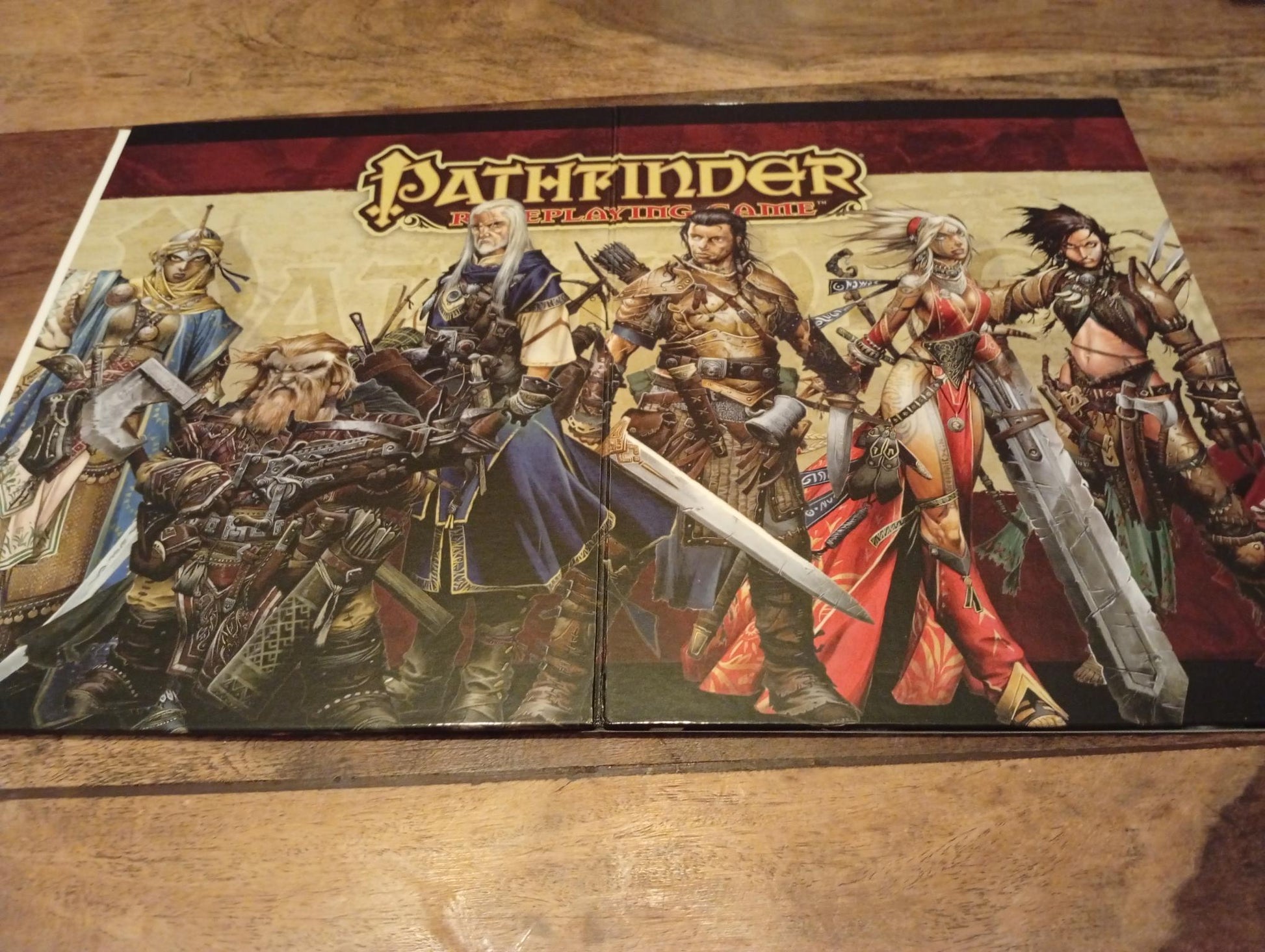 Pathfinder GM Screen Paizo Publishing 2009 - AllRoleplaying.com