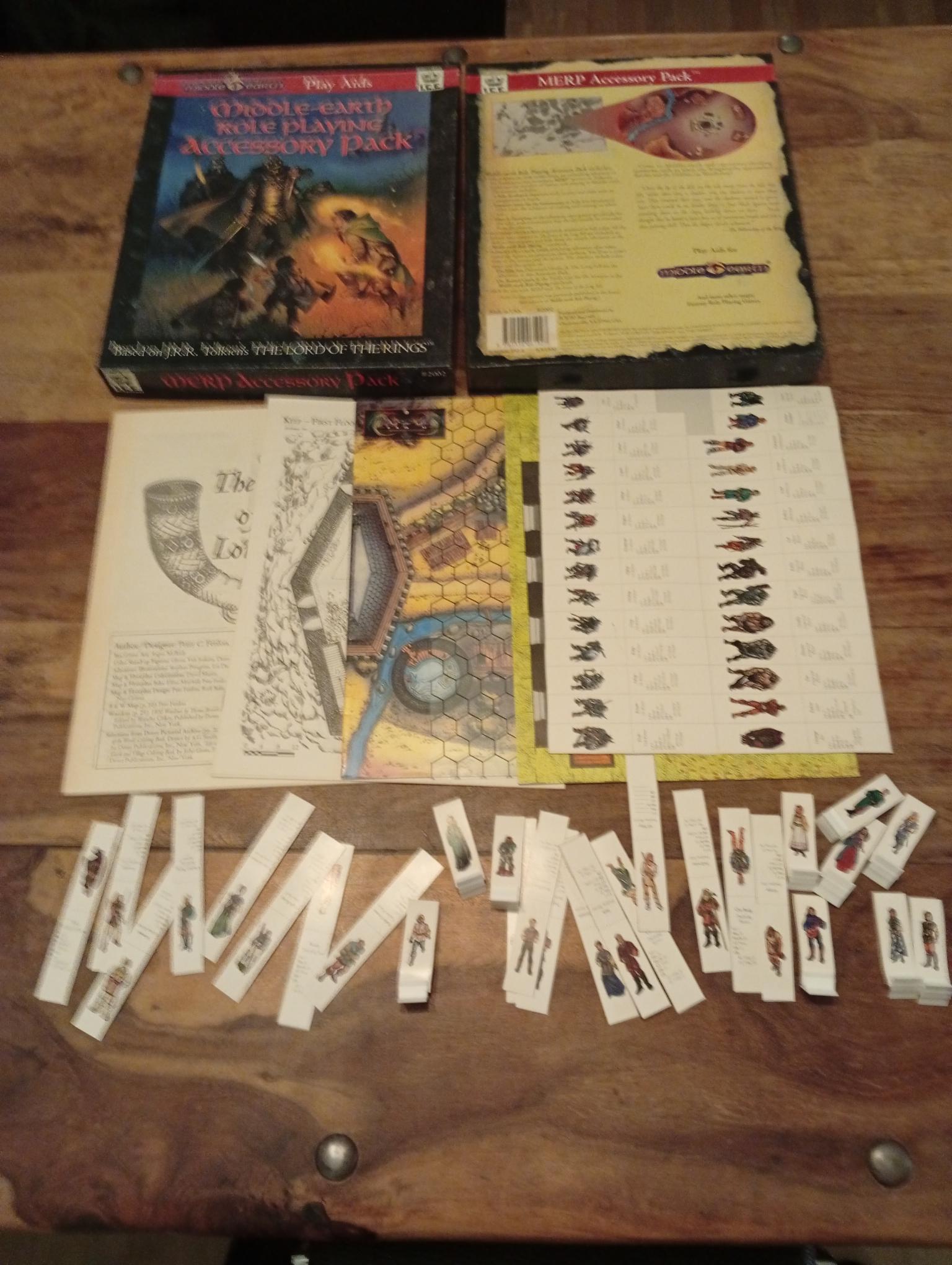 Middle-earth Role Playing Accessory Pack I.C.E. MERP 1994 - AllRoleplaying.com