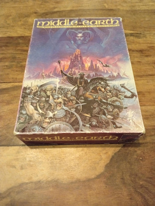 Middle-earth The Role Playing Game Set In J.R.R.Tolkiens World I.C.E 1985 - AllRoleplaying.com
