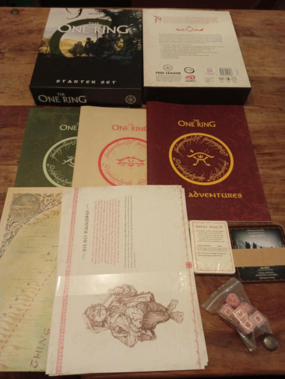 The One Ring 2nd Edition Starter Set Free League Publishing 2022