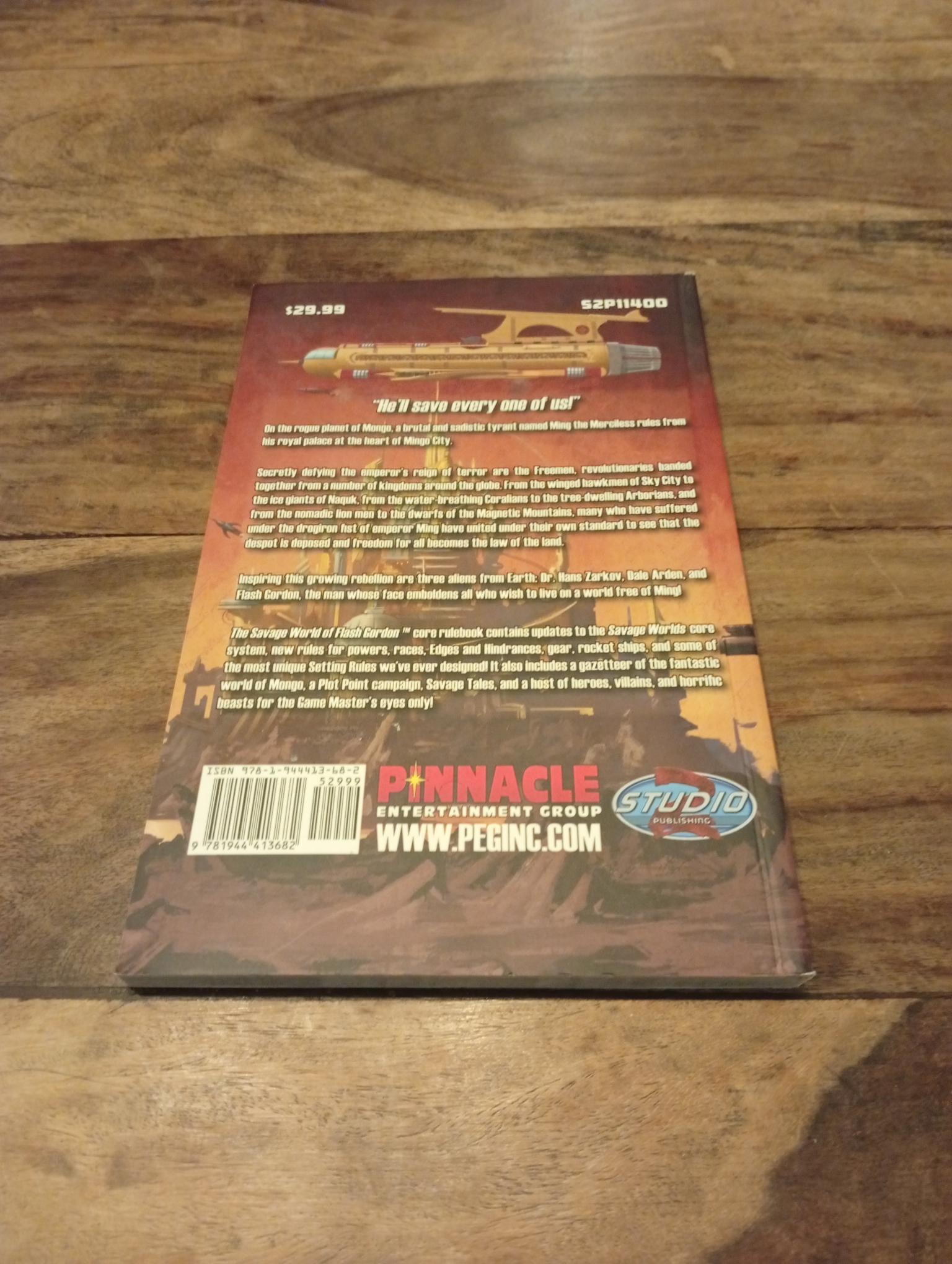 Savage Worlds Flash Gordon Pinnacle 2018 - AllRoleplaying.com