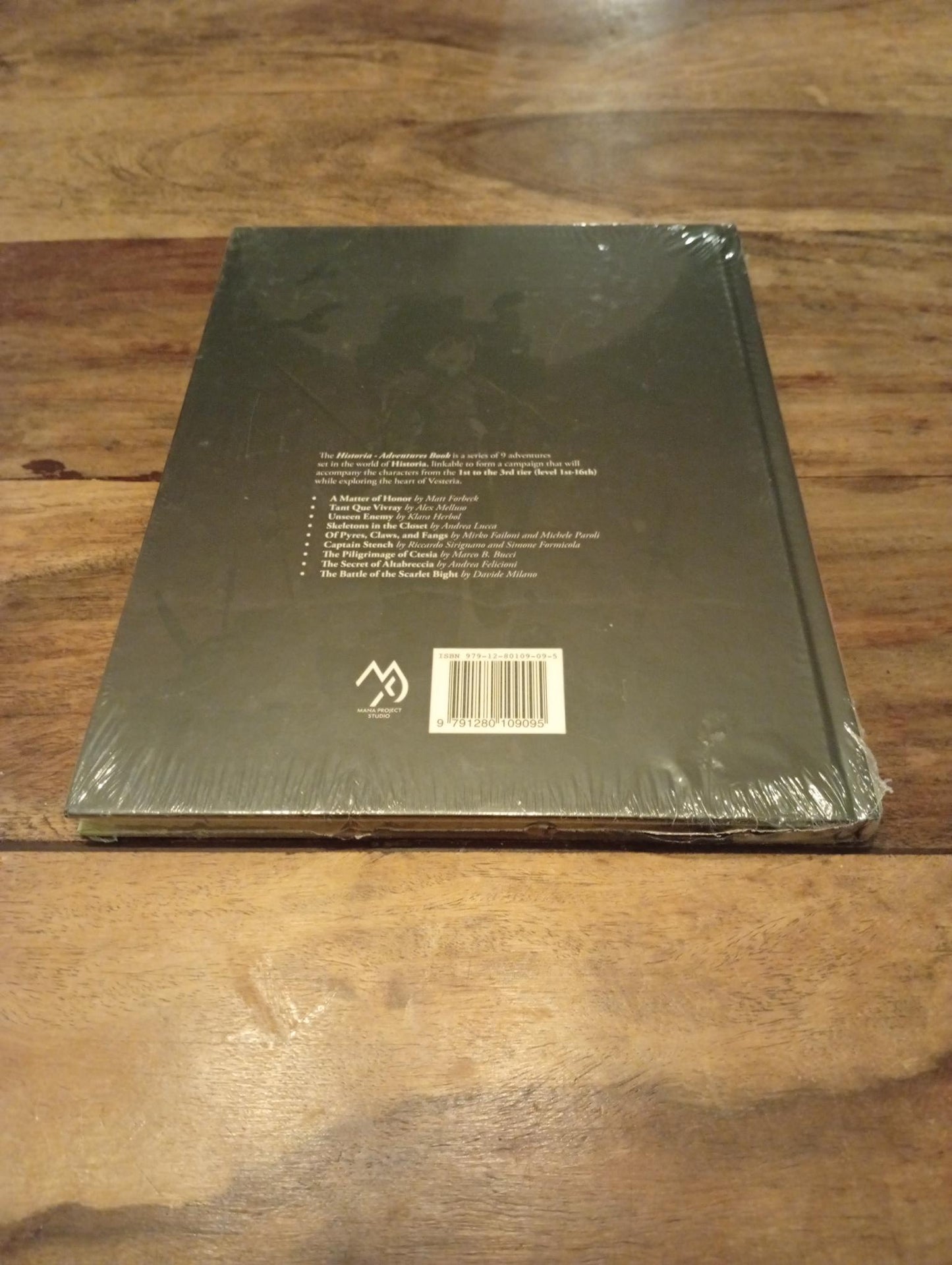 Historia Adventures Book ( New ) Mana Project Studio 2022 - AllRoleplaying.com