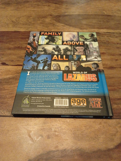 World of Lazarus Green Ronin Publishing 2019 - AllRoleplaying.com