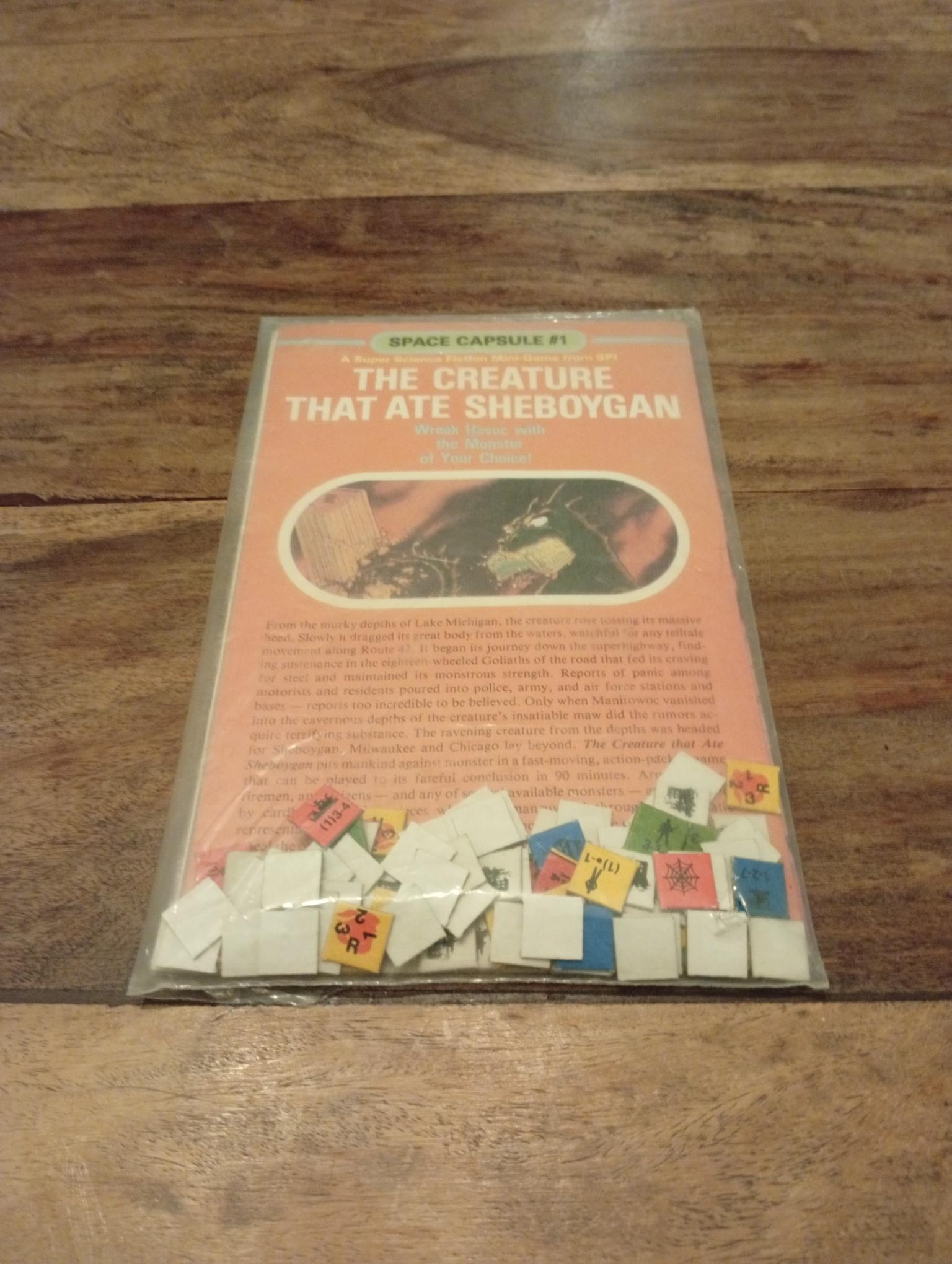 The Creature That Ate Sheboygan SPI 1979 - AllRoleplaying.com