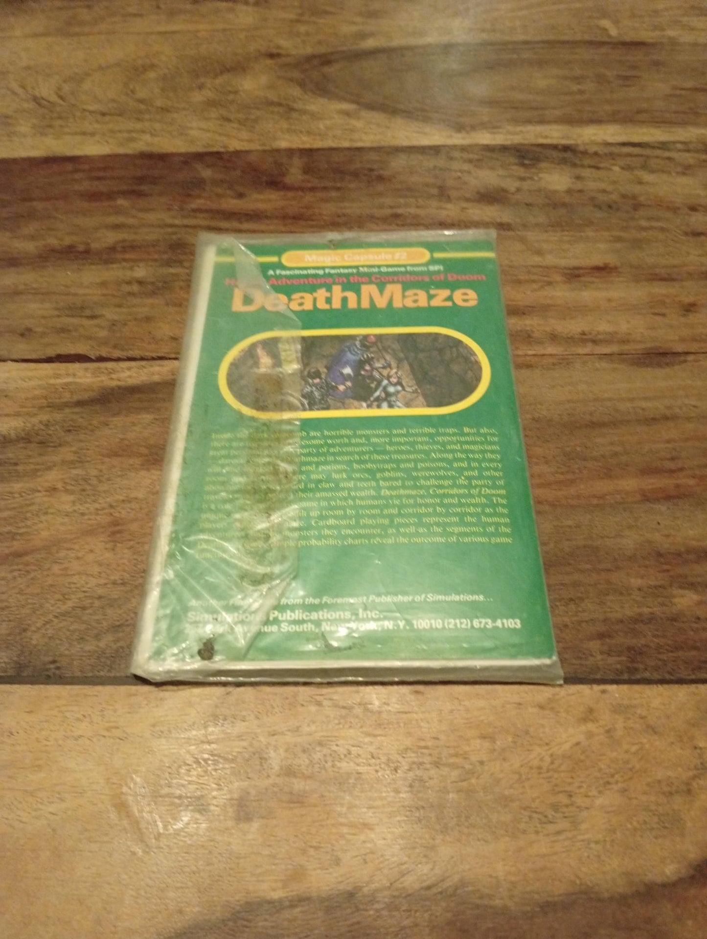 DeathMaze Magic Capsule #2 SPI 1979 - AllRoleplaying.com