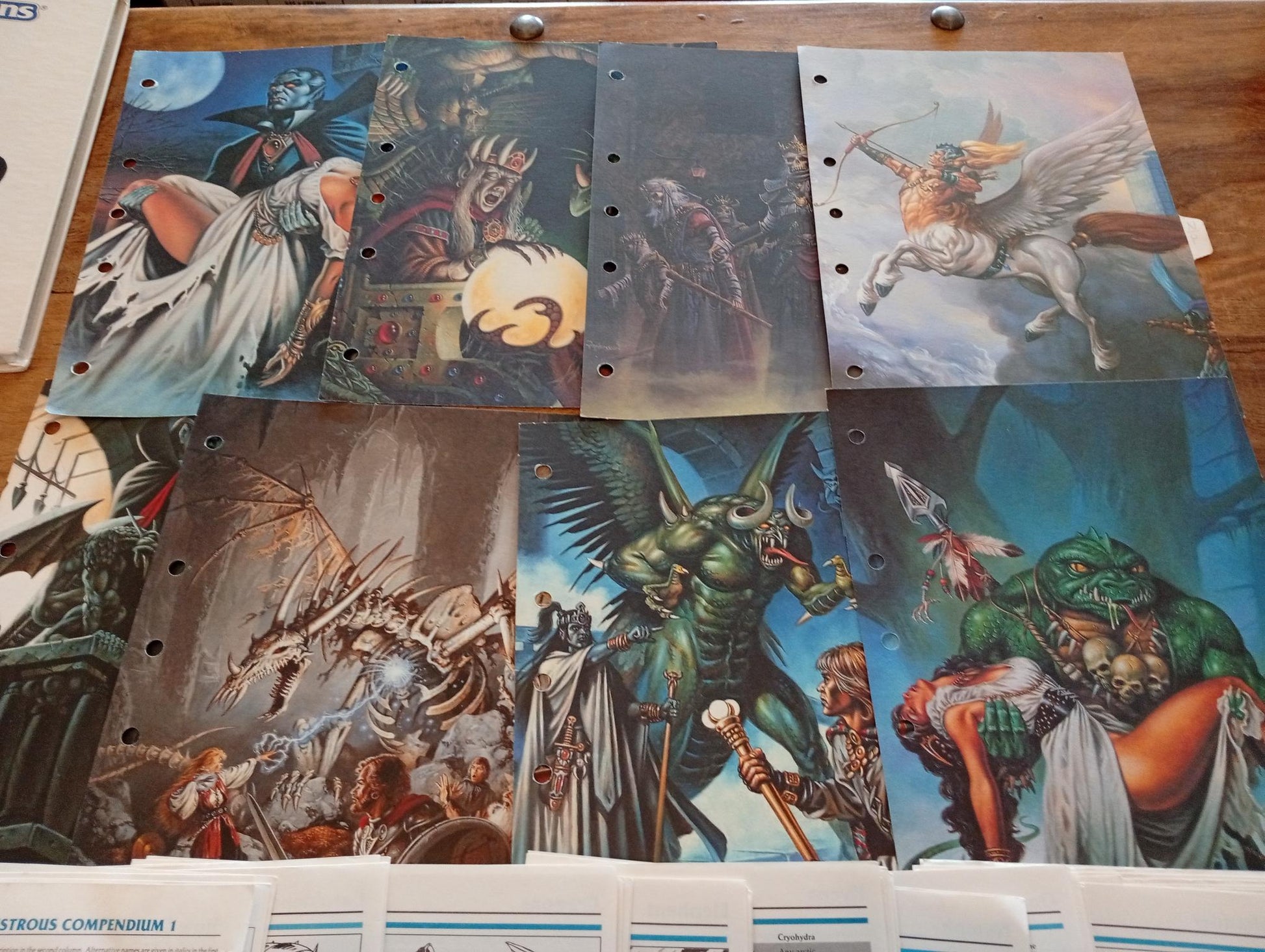 Monstrous Compendium Volume 1  MC1 TSR 2102 AD&D 1989 - AllRoleplaying.com