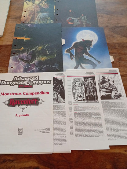 Ravenloft Monstrous Compendium Appendix TSR 2122 AD&D 1991 - AllRoleplaying.com