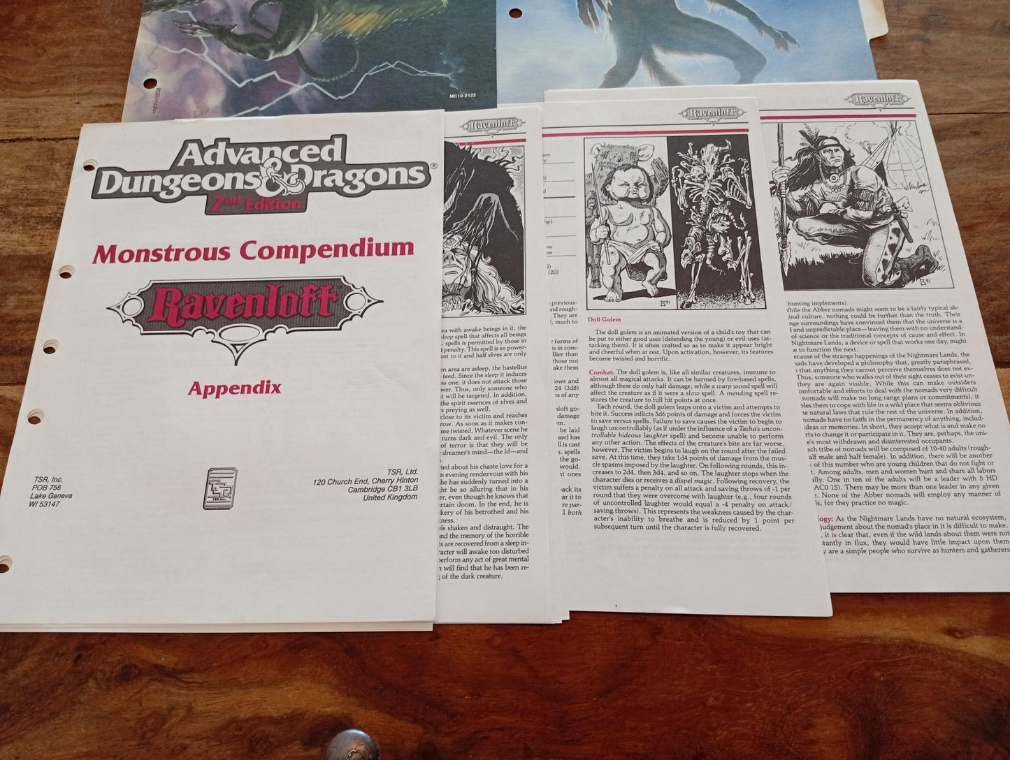 Ravenloft Monstrous Compendium Appendix TSR 2122 AD&D 1991 - AllRoleplaying.com