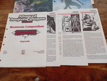 Ravenloft Monstrous Compendium Appendix TSR 2122 AD&D 1991 - AllRoleplaying.com