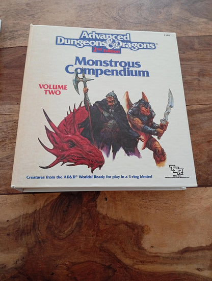 Monstrous Compendium Volume 2 Dragonlance TSR 2105 AD&D 1990 - AllRoleplaying.com