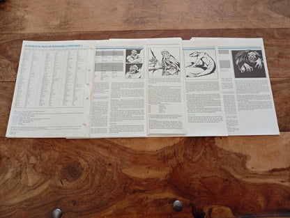 Monstrous Compendium Volume 1 No Tabs MC1 TSR 2102 AD&D 1989 - AllRoleplaying.com