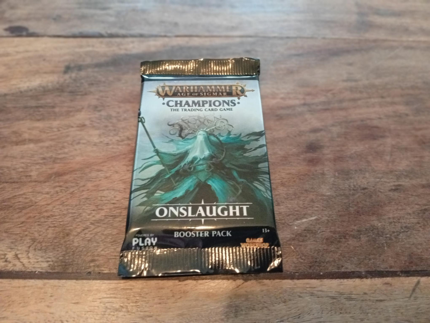 Warhammer Age of Sigmar Champions Onslaught Booster Pack PlayFusion 2018 - AllRoleplaying.com