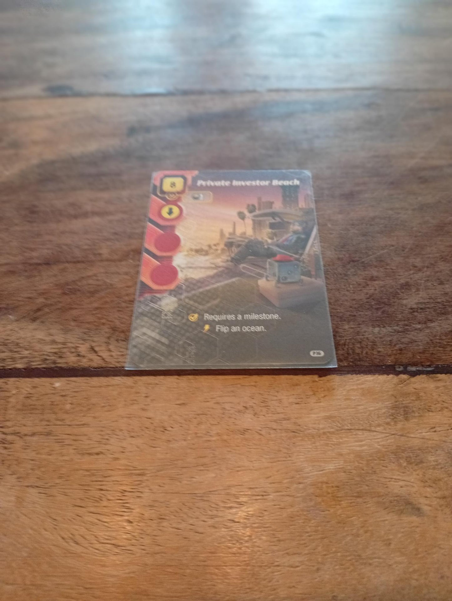 Private Investor Beach Promo Card - AllRoleplaying.com