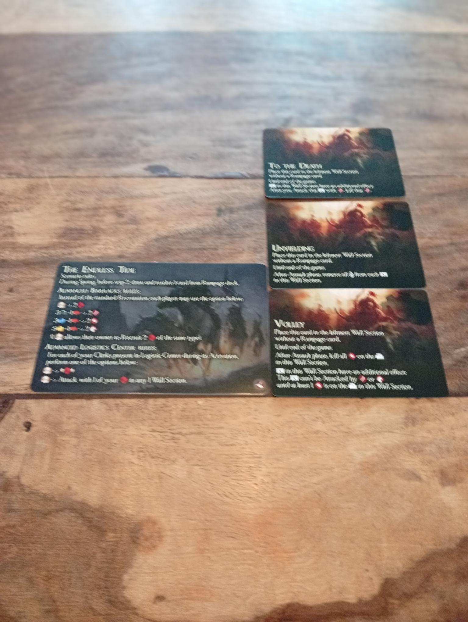 The Great Wall The Endless Tide Scenario Dice Tower - AllRoleplaying.com