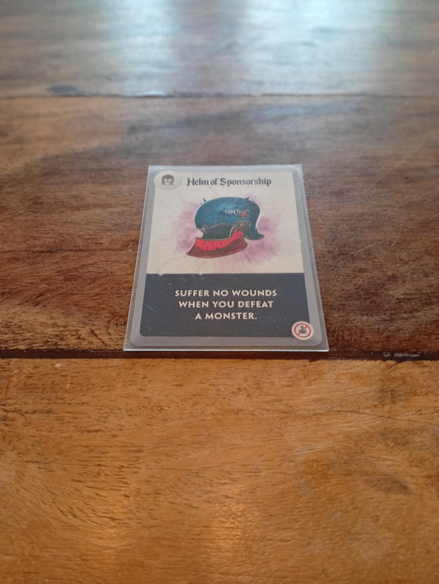 Spell Smashers Helm of Sponsorship Promo Card - AllRoleplaying.com