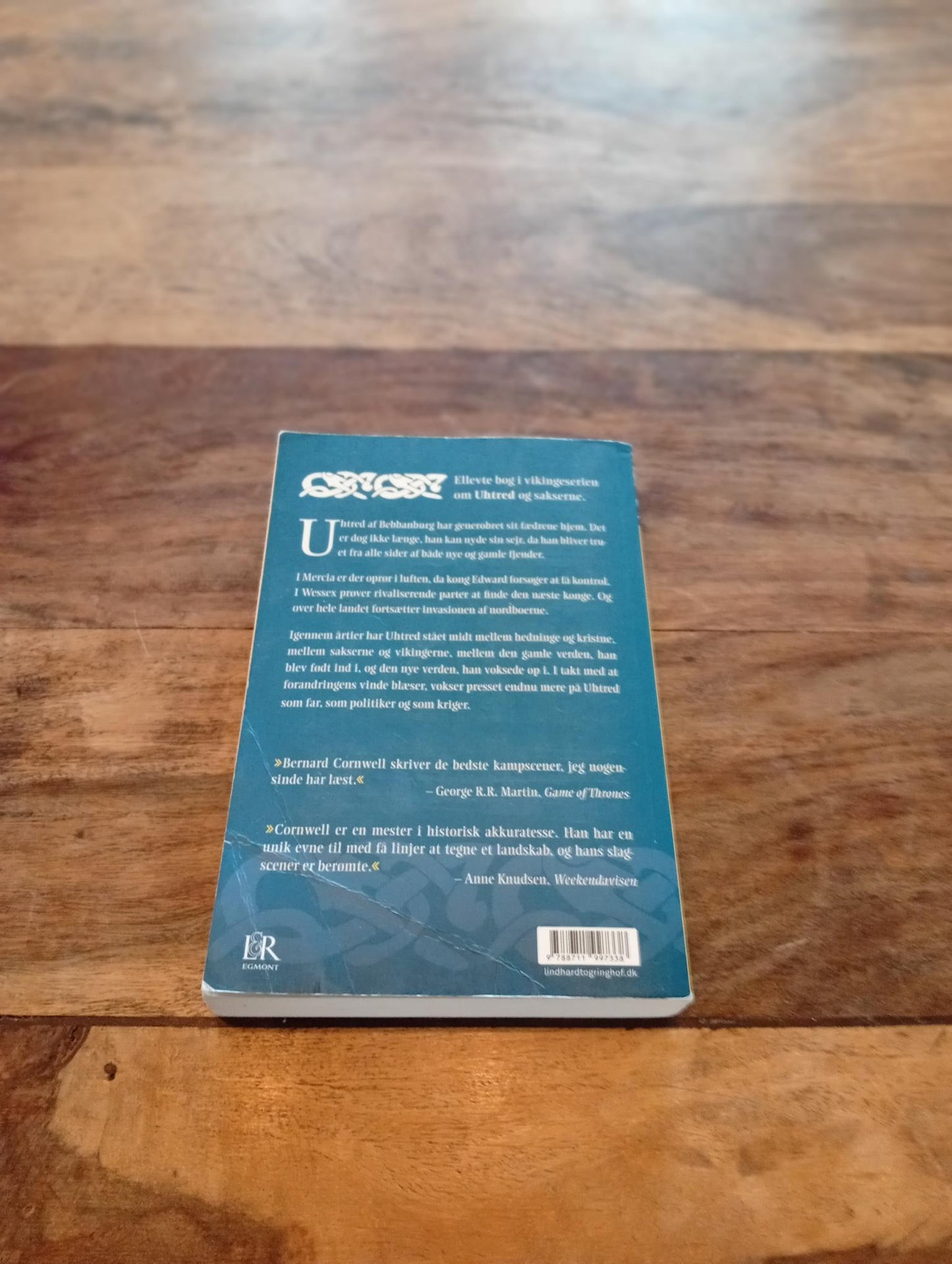 Ulvekrigen Det sidste kongerige Del 11 Bernard Cornwell 2019 - AllRoleplaying.com