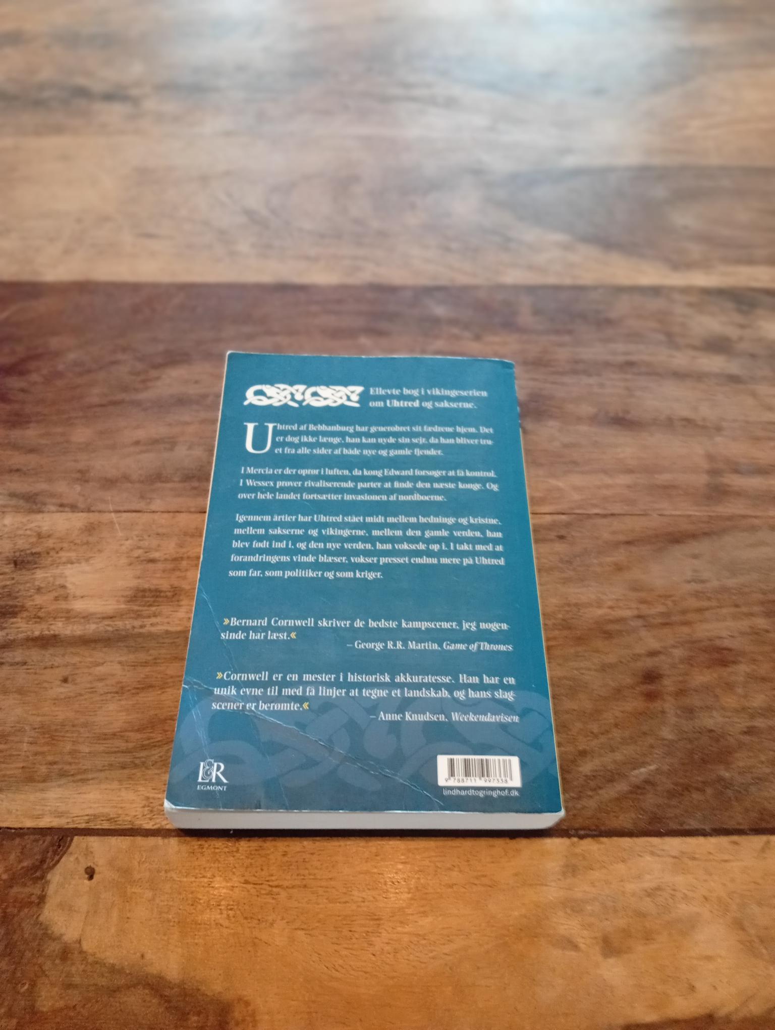 Ulvekrigen Det sidste kongerige Del 11 Bernard Cornwell 2019 - AllRoleplaying.com