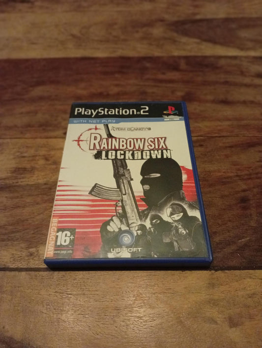Rainbow Six Lockdown Playstation 2 2005