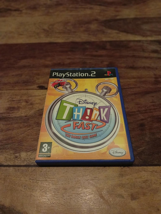 Disney Think Fast Playstation 2 2008