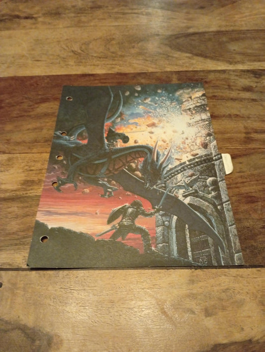 Cardstock Divider Tabs Monstrous Compendium Volume 2 Dragonlance TSR
