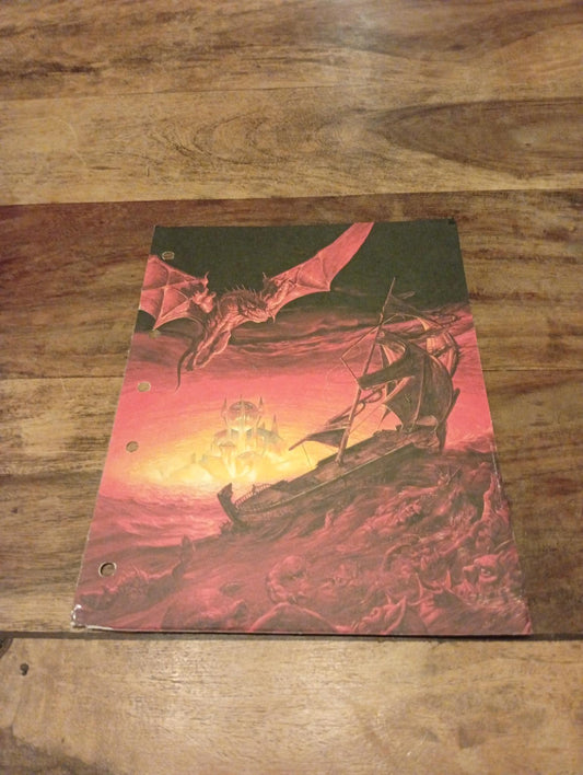 Cardstock Divider Tabs Monstrous Compendium Volume 2 Dragonlance TSR