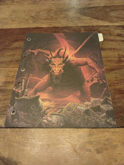 Cardstock Divider Tabs AD&D Monstrous Compendium Volume 2 TSR 2103