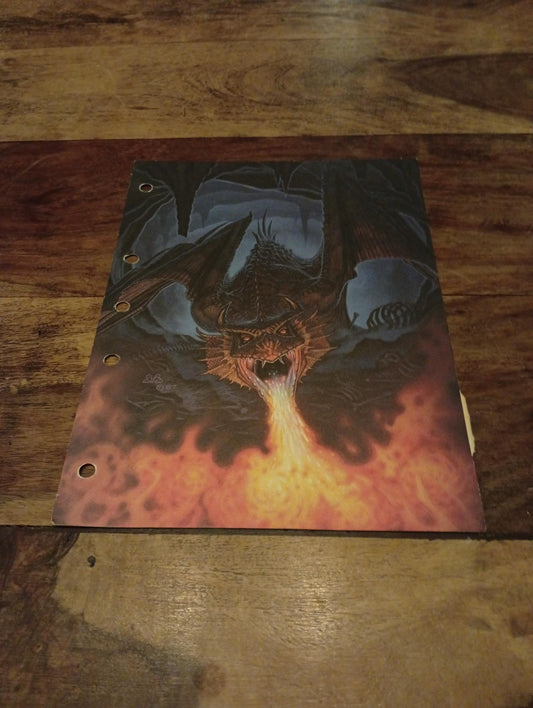 Cardstock Divider Tabs AD&D Monstrous Compendium Volume 2 TSR 2103