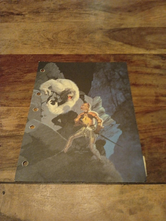 Cardstock Divider Tabs AD&D Monstrous Compendium Volume 2 TSR 2103