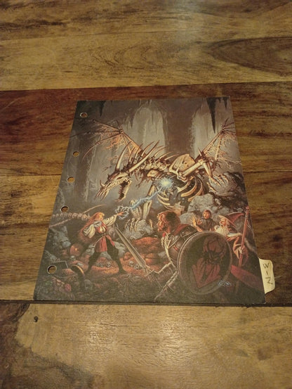 Cardstock Divider Tabs AD&D Monstrous Compendium Volume 1 TSR 2102 - AllRoleplaying.com