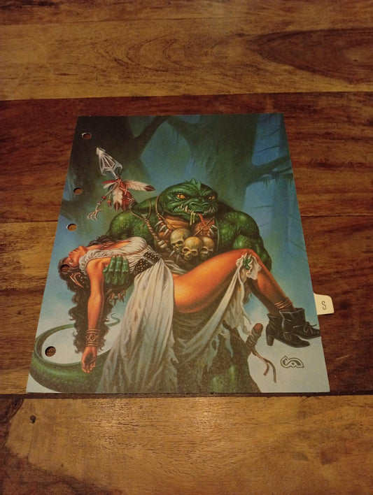 Cardstock Divider Tabs AD&D Monstrous Compendium Volume 1 TSR 2102 - AllRoleplaying.com