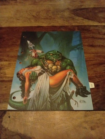 Cardstock Divider Tabs AD&D Monstrous Compendium Volume 1 TSR 2102 - AllRoleplaying.com