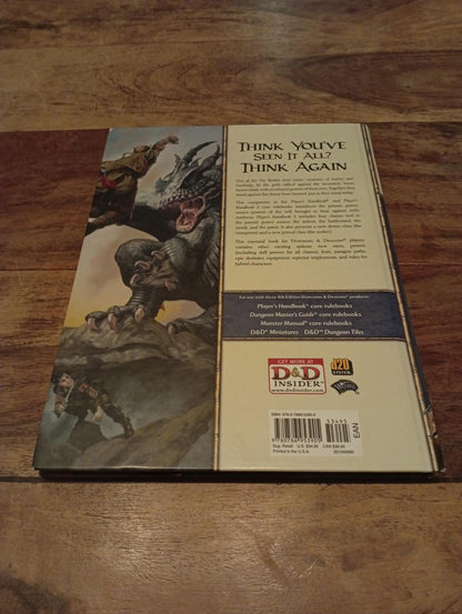 Player's Handbook 3 Dungeons & Dragons 4th Ed Wizards of the Coast 2010 - AllRoleplaying.com