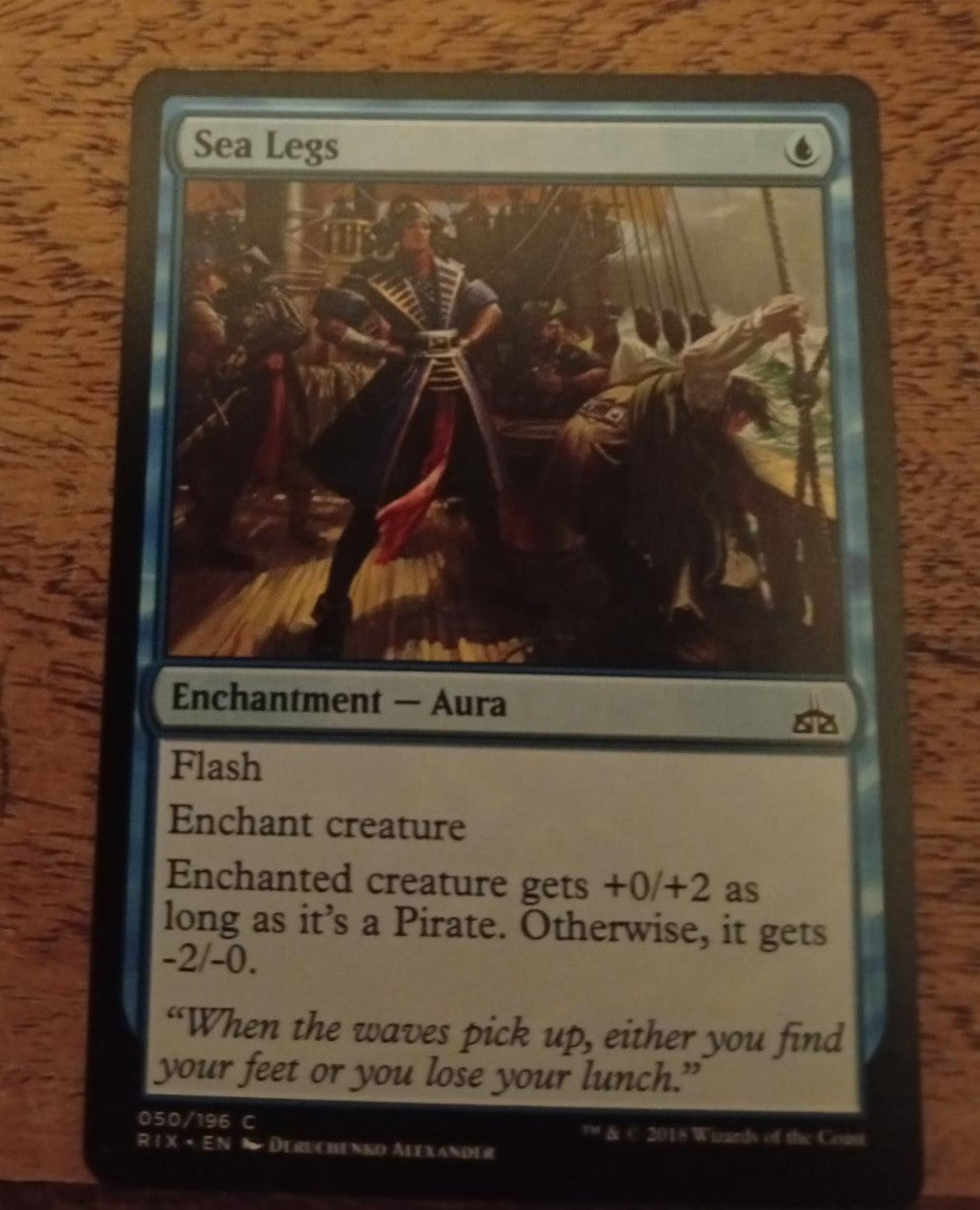Magic The Gathering Sea Legs 050/196 Rivals of Ixalan - AllRoleplaying.com