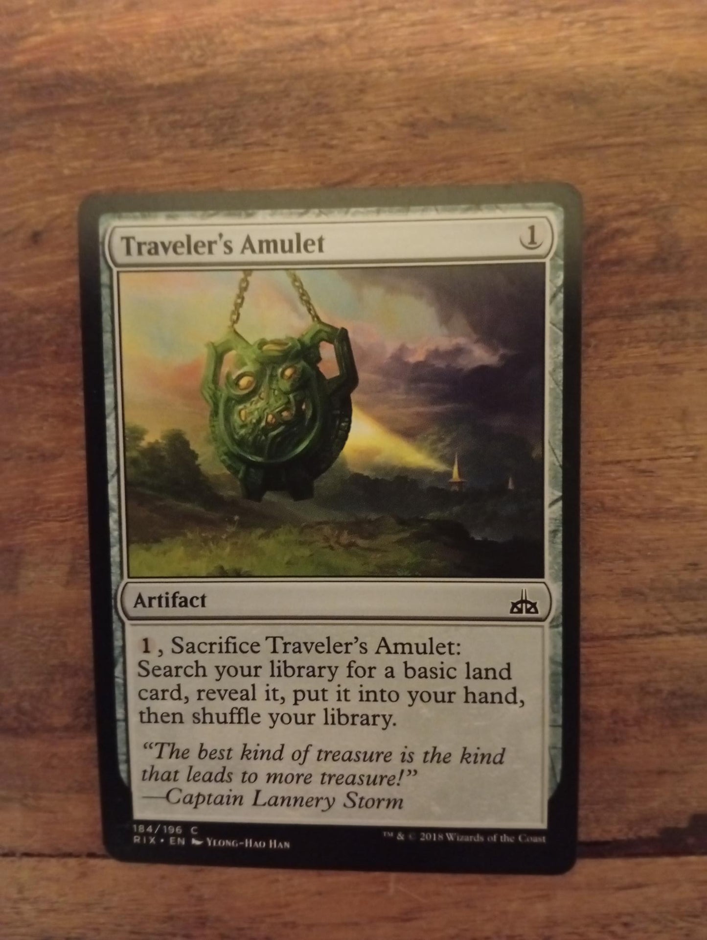 Magic The Gathering Traveler's Amulet 184/196 Rivals of Ixalan - AllRoleplaying.com