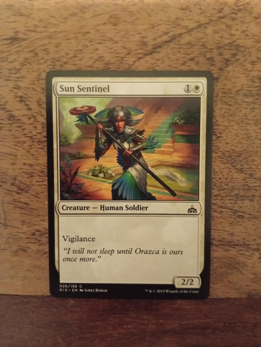 Magic The Gathering Sun Sentinel 026/196 Rivals of Ixalan - AllRoleplaying.com