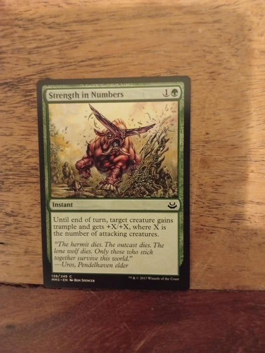 Magic The Gathering Strength in Numbers 132/249 Modern Masters