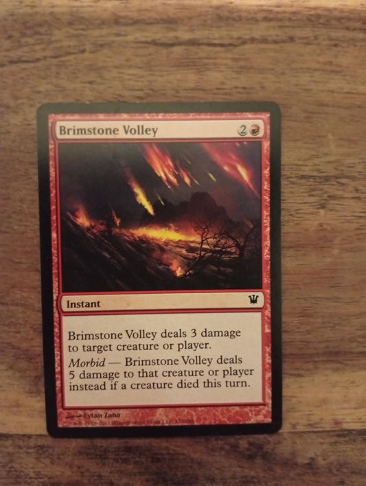 Magic The Gathering Brimstone Volley 132/264 Innistrad